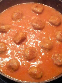 Una foto de Albóndigas en salsa española