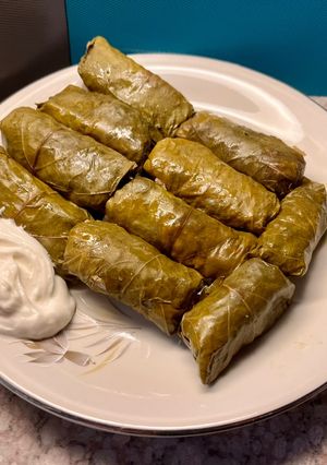 Φωτογραφία της συνταγής Ντολμαδάκια 💚💚💚 γιαλαντζί😋
