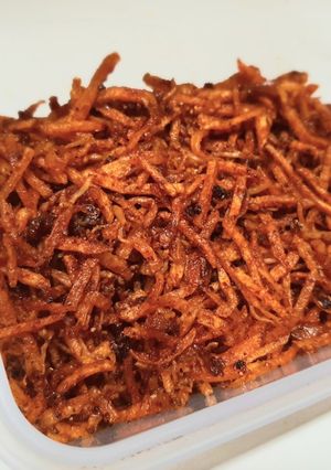 Foto resep Balado Kering Kentang Teri Crispy