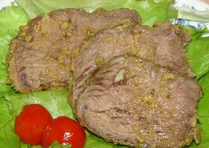Запеченная говядина с чесноком и специями в рукаве в духовке рецепт пошаговый с фото - garant-artem.ru