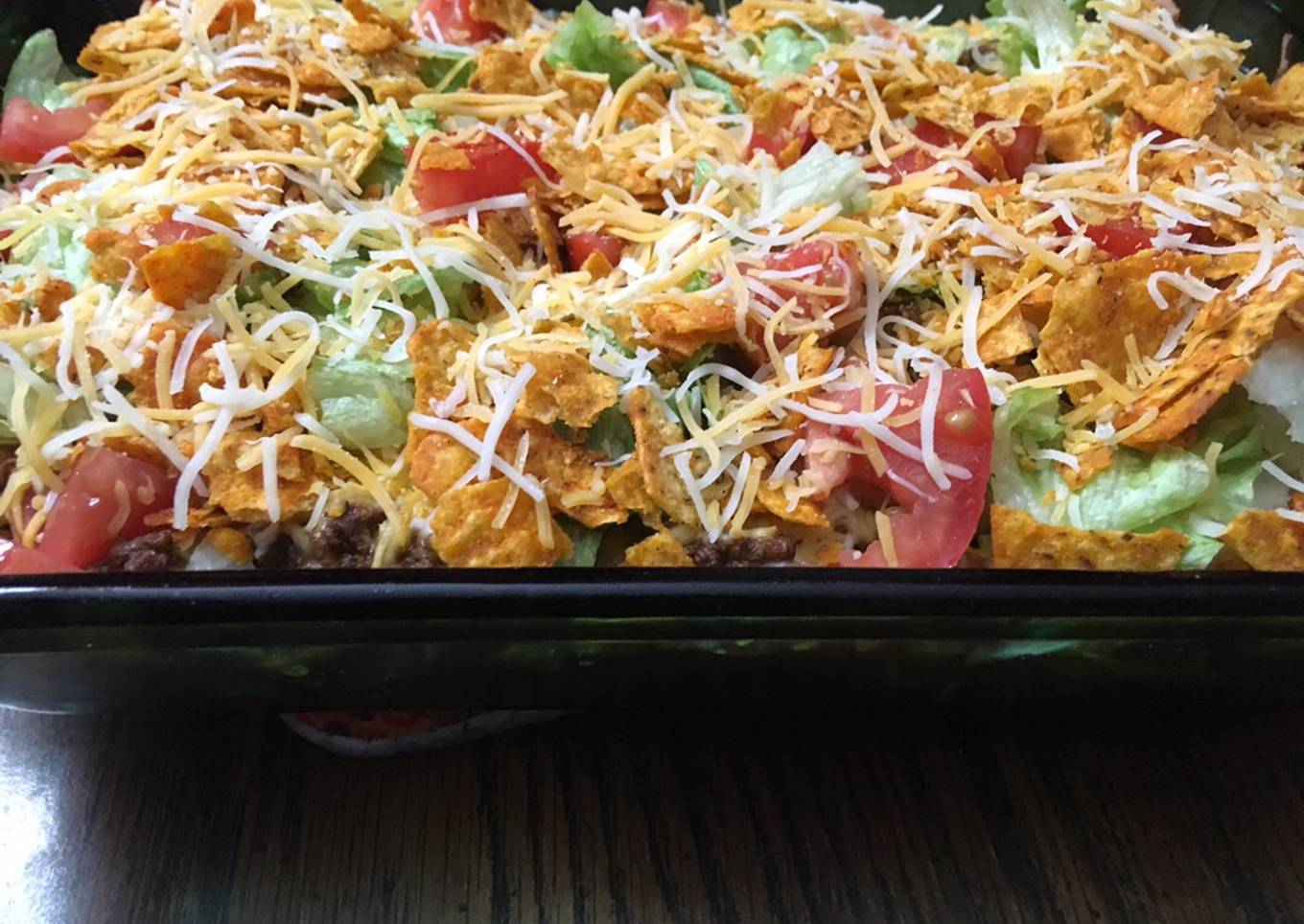 Tater tot tacos bake