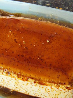 Una foto de Flan de café y leche condensada