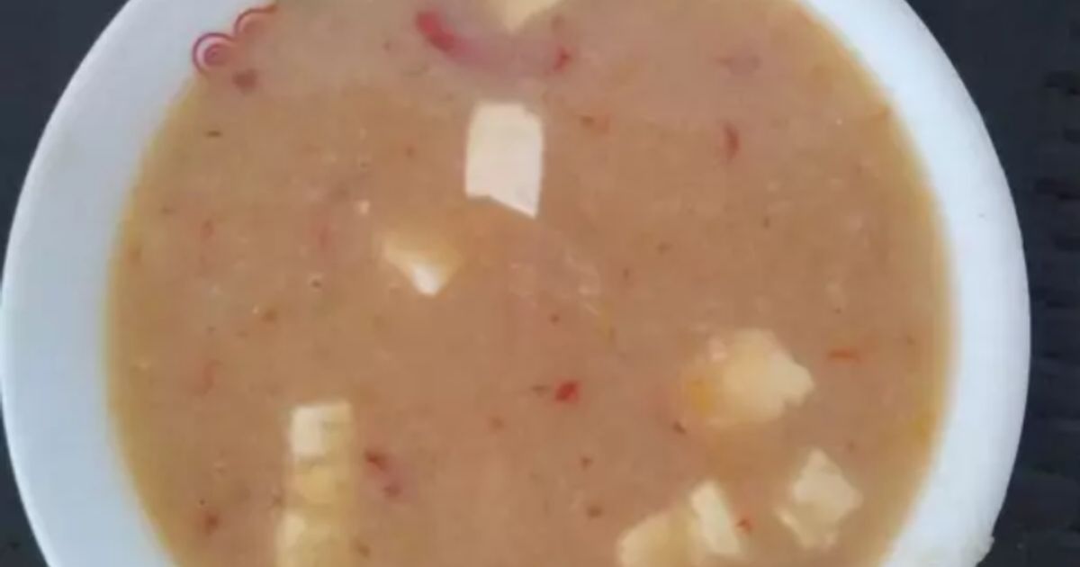 Mote de ñame y queso
