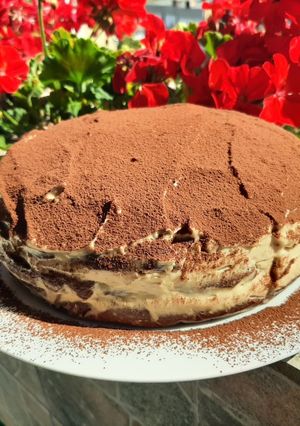 Szafis tiramisu torta recept fotója