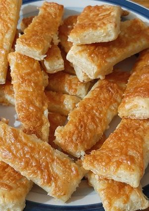 Túrós-sajtos ropogós recept fotója