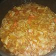 Guiso de repollo blanco