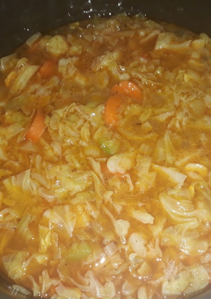 Una foto de Guiso de repollo blanco