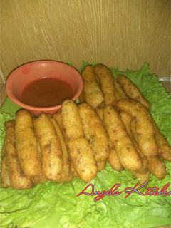 Foto resep Stik Kentang Keju Kornet