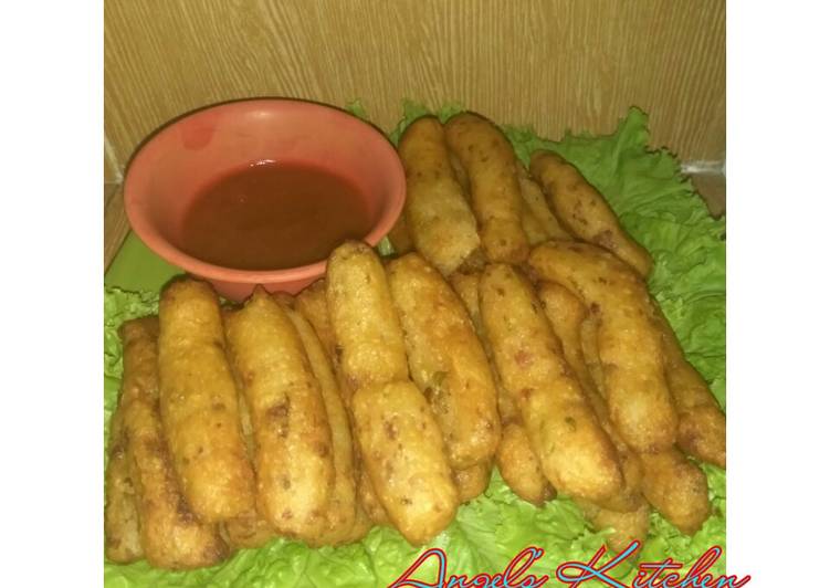 Stik Kentang Keju Kornet
