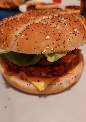 Une photo de Burger végétarien 🍔