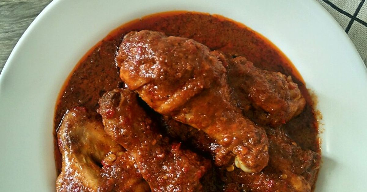 Rendang Ayam Masakan Padang