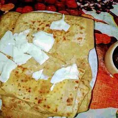 A picture of Cheese Slice Parathas.