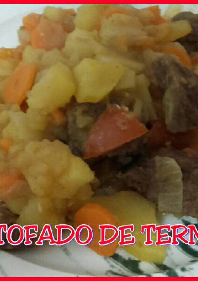 Una foto de Estofado de ternera