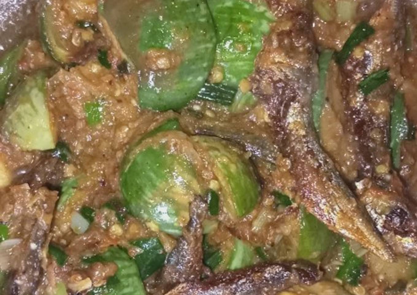 Kotok an terong dan ikan klotok(ikanasin)