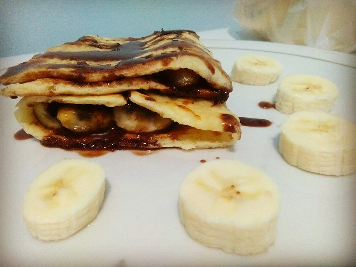 Resep Kebab isi pisang coklat ovaltine Anti Gagal