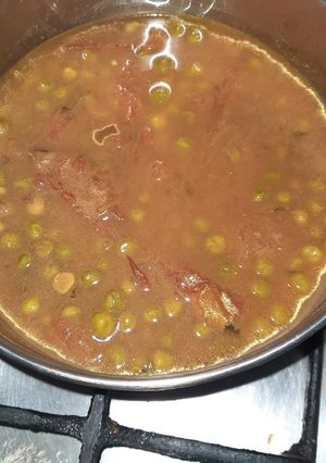 मटर टमाटर की झटपट देसी सब्जी रेसिपी मुख्य फोटो