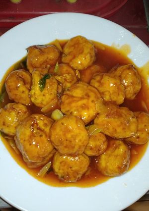 Foto resep Boltahkor (Bola Tahu Kornet) Asam Manis