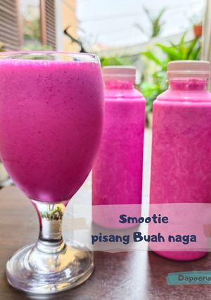 Foto resep #SMOOTHIE PISANG & BUAH NAGA