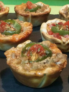Una foto de Tartaletas de pizzas