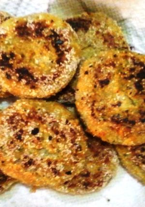 A picture of Aloo pattice.