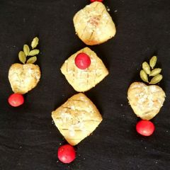 A picture of Besan Cookies.
