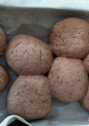 Gluténmentes, tojásmentes barna zsemle recept fotója