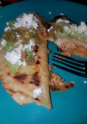 A picture of Chipotlé Chicken Quesadillas.