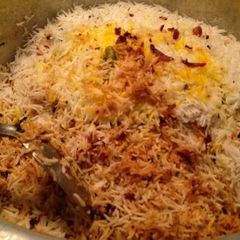Hyderabadi Dum Biriyani A picture of Hyderabadi Dum Biriyani.