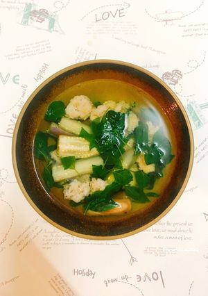 Hình của món Canh Cà Tím Nấu Tôm.