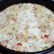 Tortilla de arvejas al horno