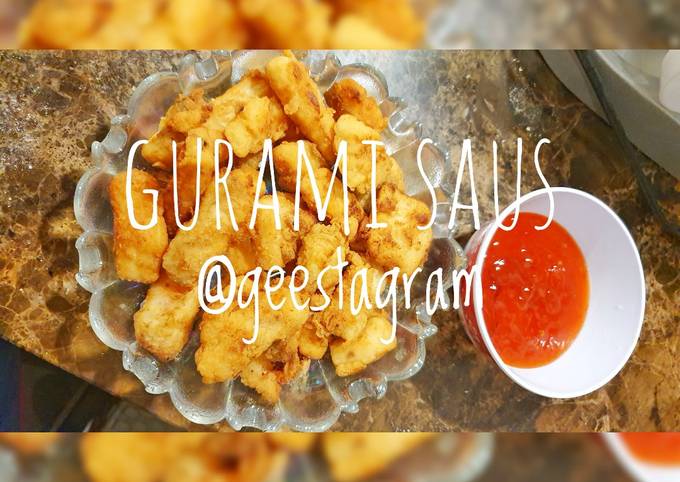 Anti Ribet, Memasak #84 Gurami Goreng Tepung Saus Bawang Pedas Manis Praktis