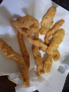 Una foto de Fingers de pollo receta americana