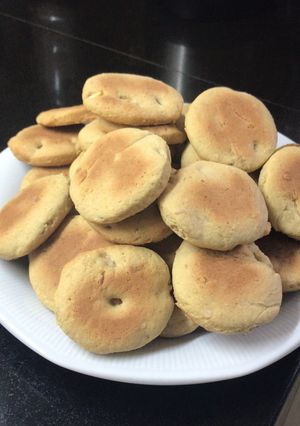 Una foto de Galletitas de almendras y nueces