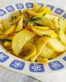 Bí ngòi vàng xào chay