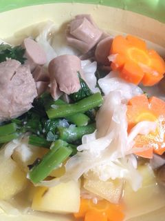Foto resep Sop sosis bakso