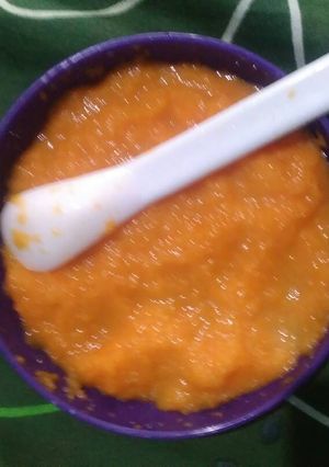 Foto resep Pure Wortel (MPASI 6 bulan)