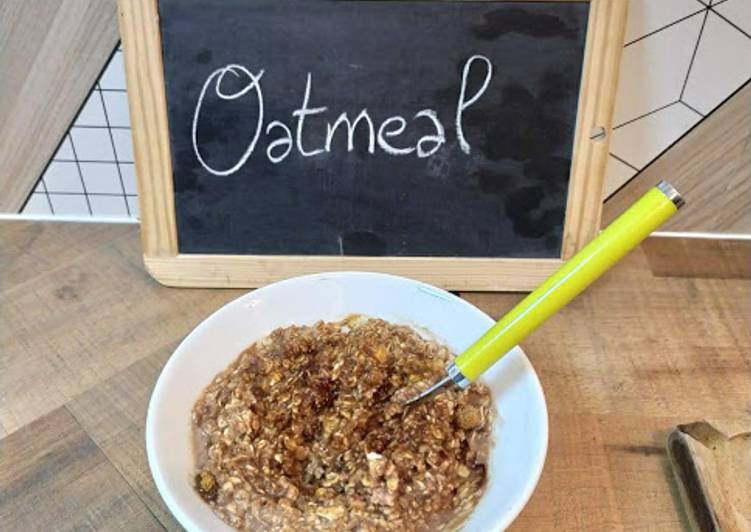 La Recette Pas à Pas Porridge / Oatmeal