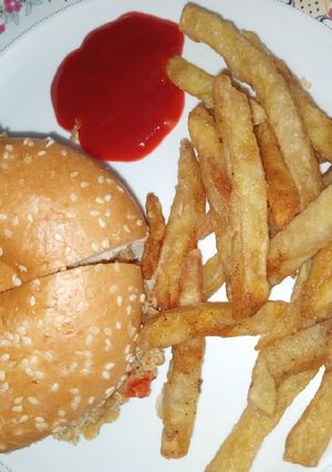 A picture of Patty burger.