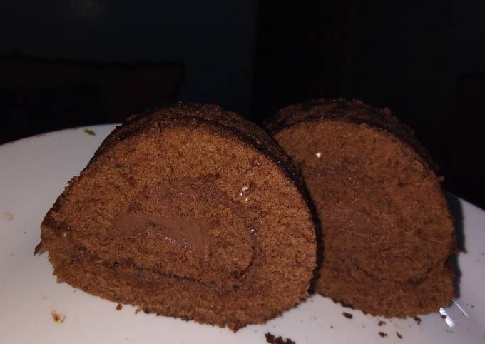 Chocolate Swiss roll