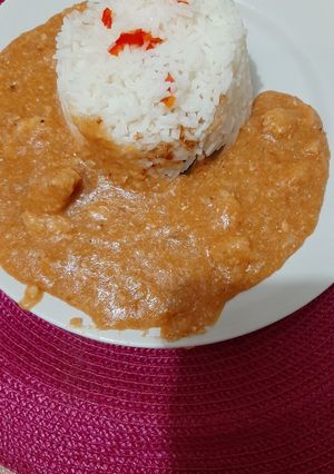 Una foto de Pepián de choclo con pollo