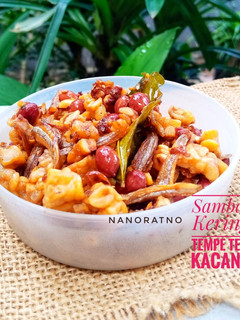 Foto resep Sambal Kering Tempe Teri Kacang