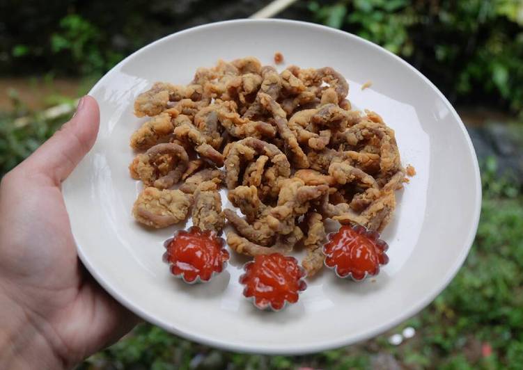 Usus Goreng Crispy 😁