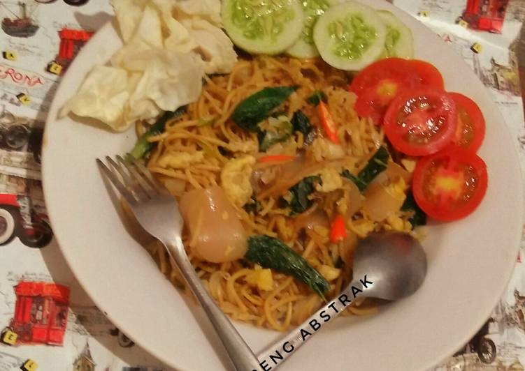 Resep #164. Mie goreng abstrak Anti Gagal