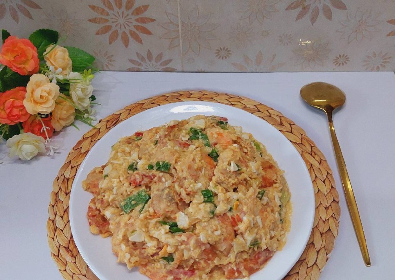 Udang Saus Telur Asin