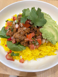 A picture of Japanese Taco Rice.