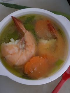 Foto resep Sup udang anak