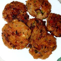 A picture of Poha cutlets.