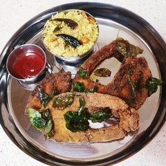 A picture of Crispy fish.