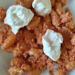 Foto di Gnocchetti con pesto di pomodori secchi e philadelphia 🍅🥔
