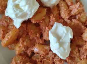 Foto di Gnocchetti con pesto di pomodori secchi e philadelphia 🍅🥔